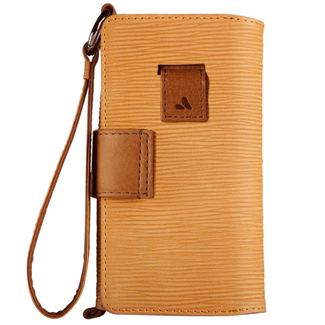 Lola XO - Wristlet Leather wallet case for iPhone 7