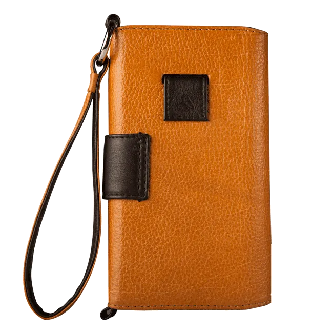 Lola XO - Wristlet Leather wallet case for iPhone 7