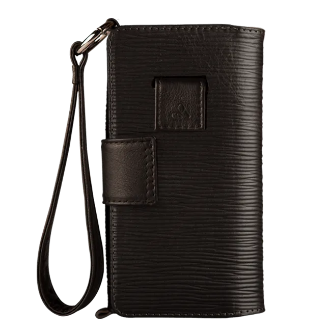 Lola XO - Wristlet Leather wallet case for iPhone 7