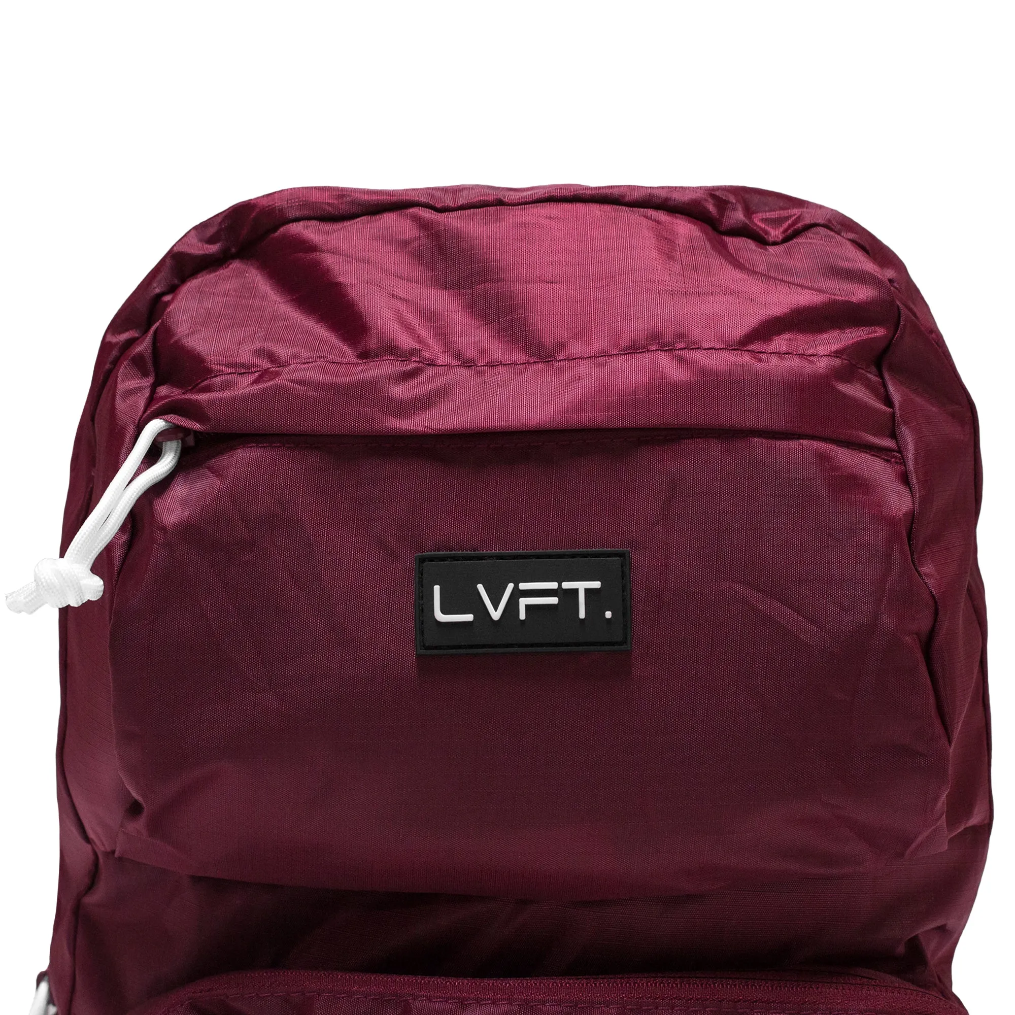 LVFT. Packable Backpack - Maroon