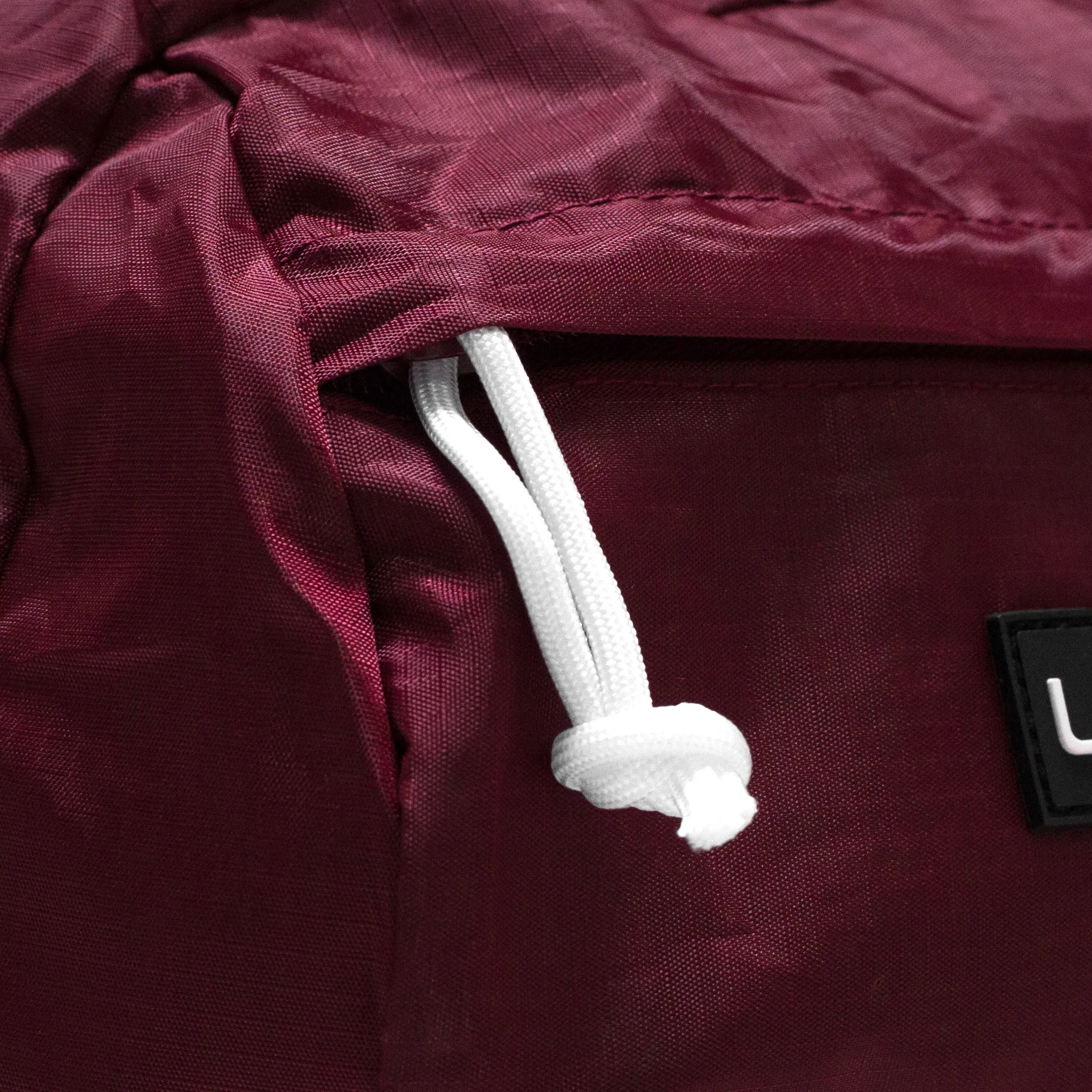 LVFT. Packable Backpack - Maroon