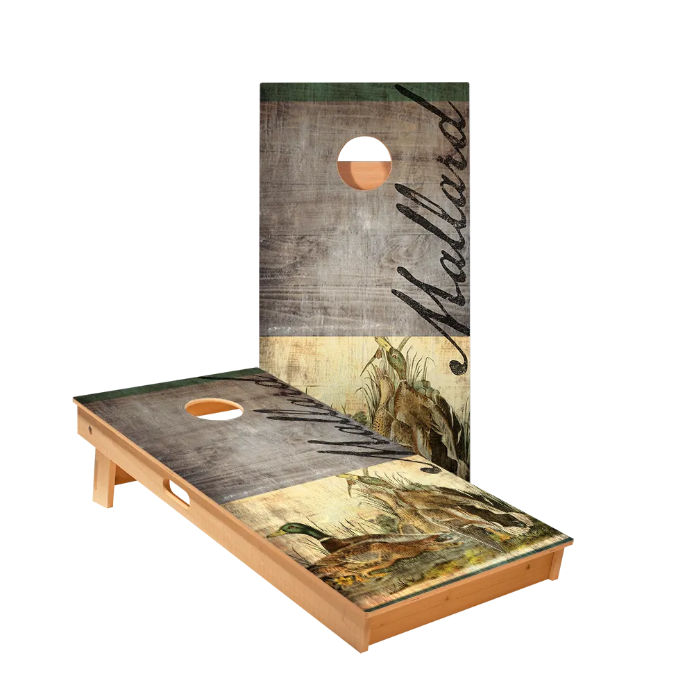 Mallard Star Cornhole Boards