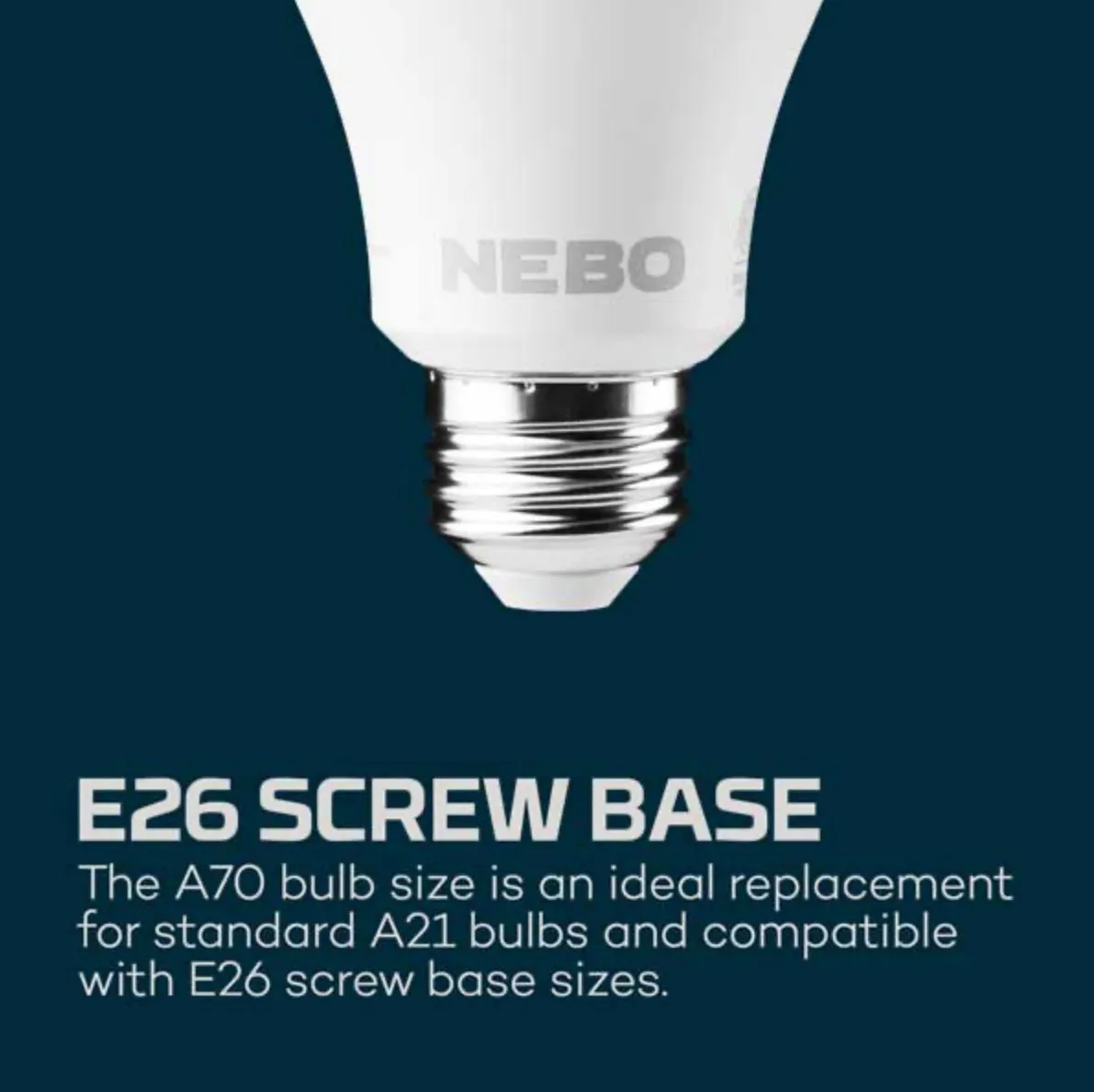 Nebo Blackout Backup - Emergency Bulb
Let there be light when your power goes out