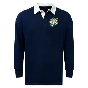 Noble Street College Prep Classic Long Sleeve Solid Rugby Jersey