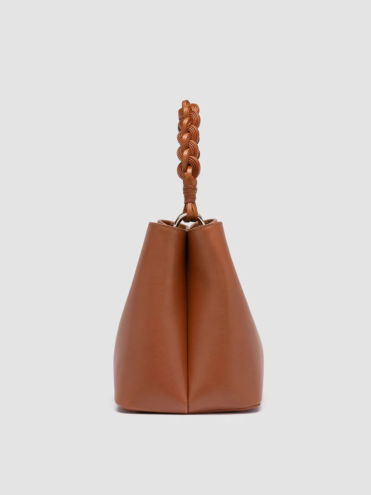 NOLITA WOVEN 220 - Light Brown Nappa Leather Hand Bag
