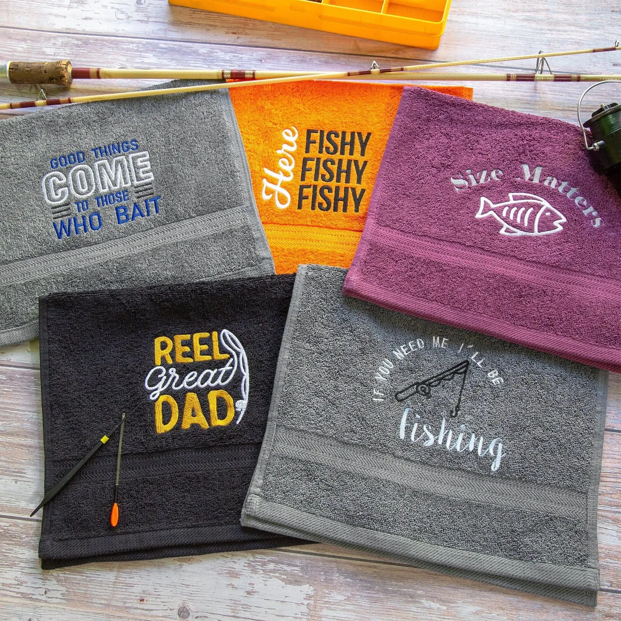 Novelty Fishing Towels