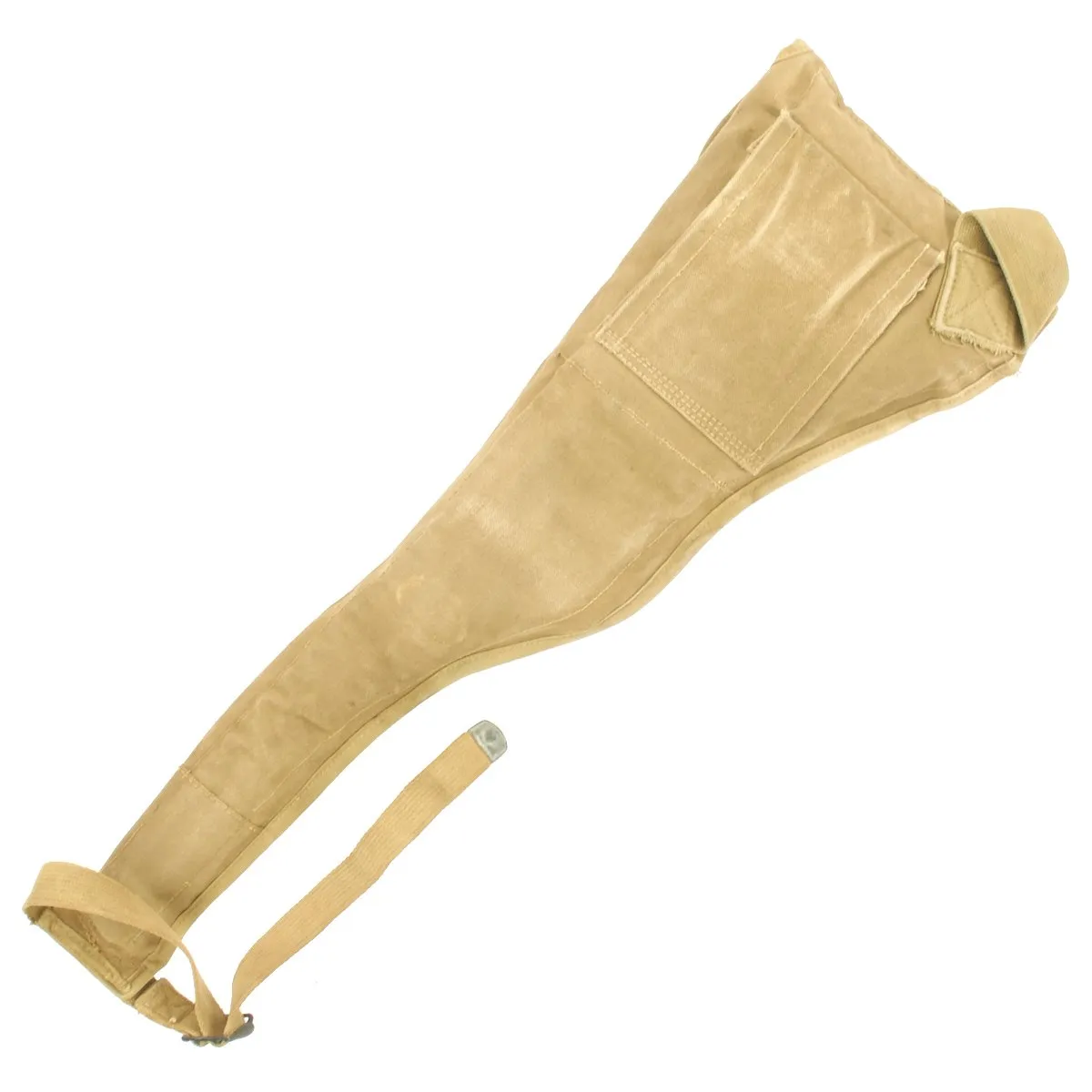 Original U.S. WWII M1A1 Carbine 1943-dated Canvas Paratrooper Jump Case Scabbard by Atlas Awning