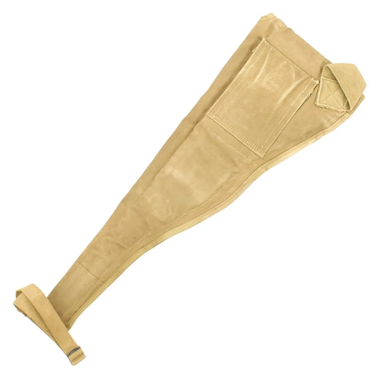 Original U.S. WWII M1A1 Carbine 1943-dated Canvas Paratrooper Jump Case Scabbard by Atlas Awning