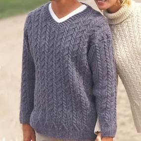 Patons Knit Casual Cables Sweater
