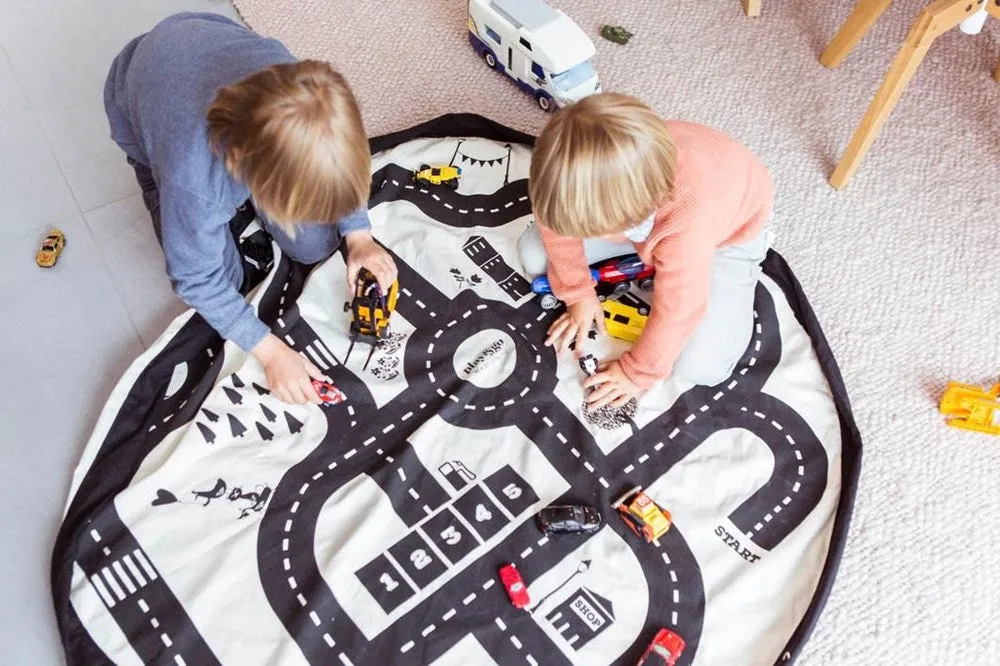 Play & Go Road Map Toy Storage Bag