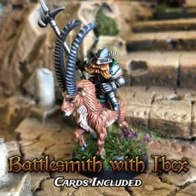 Relicblade: Mounted Battlesmith Rider On Ibex