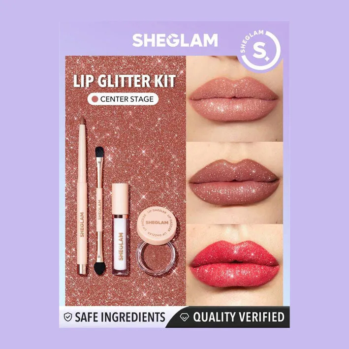 Sheglam Lip Dazzler Glitter Kit