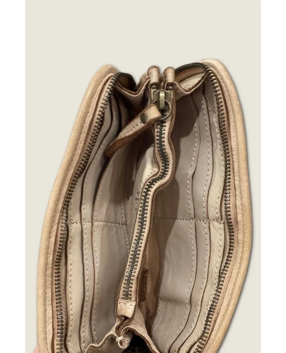 Sofia Zip Around Wallet Taupe