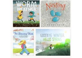 Springtime: Puddles, Worms And Flowers