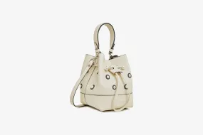 Strathberry x Shrimps Osette - Vanilla with Pearl/Embroidery
