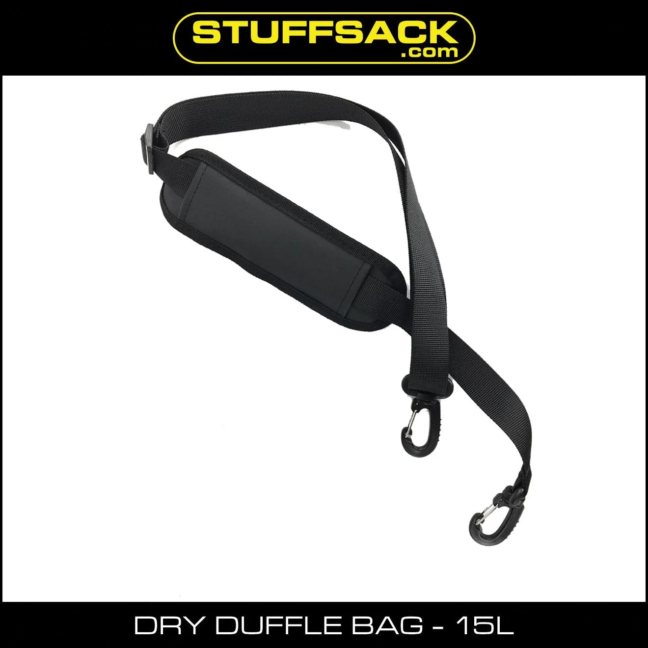 STUFFSACK Dry Duffle Bag - 15L Black
