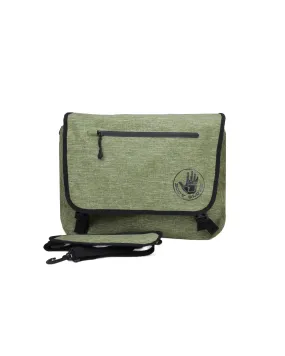 Terramar Waterproof Messenger Bag - Green