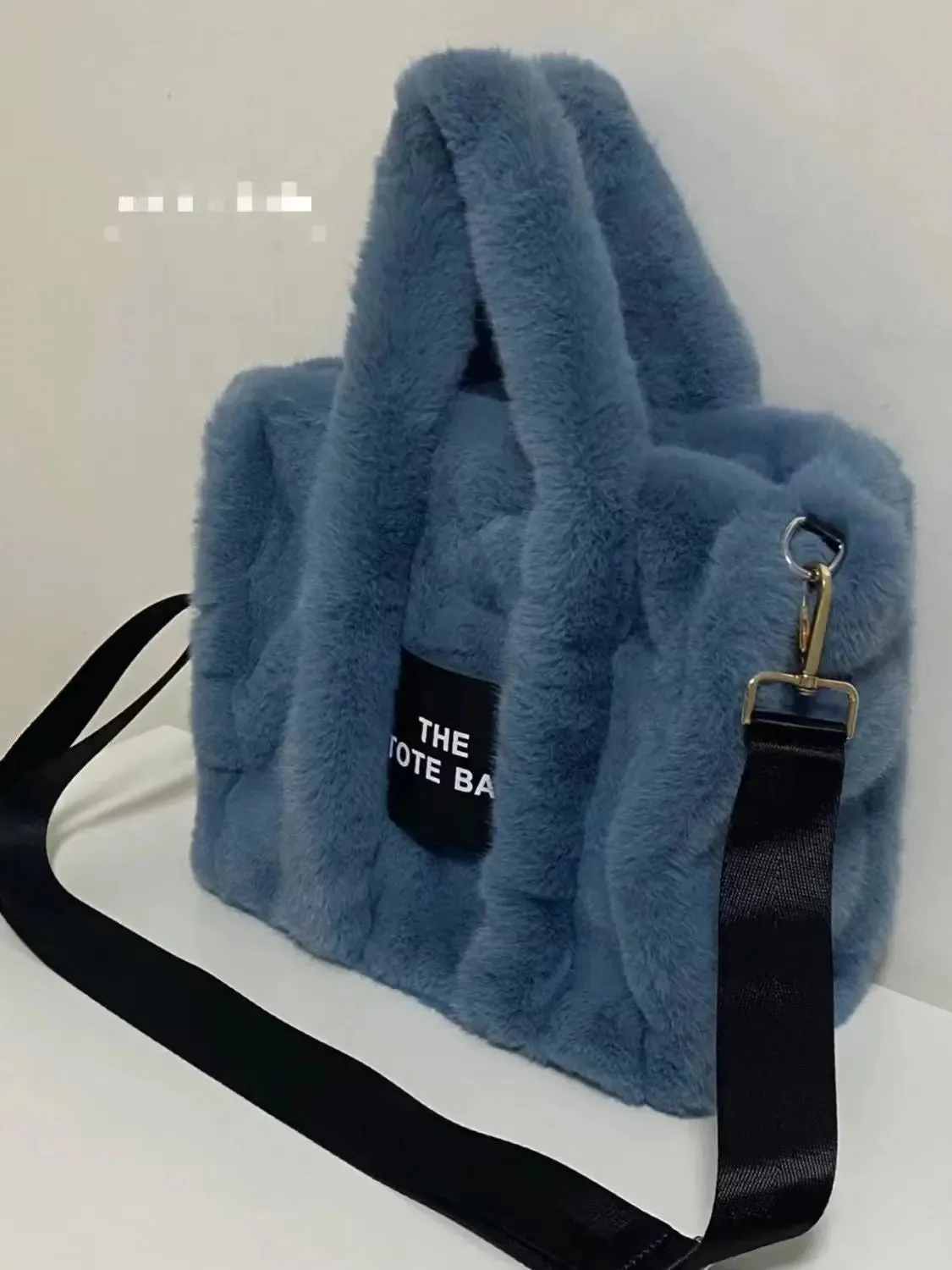 Uniwim Casual Plush Tote Bag Women Autumn Winter Fur Large Capacity Handbag Ladies Harajuku Aesthetic Messenger Bag Handbags
