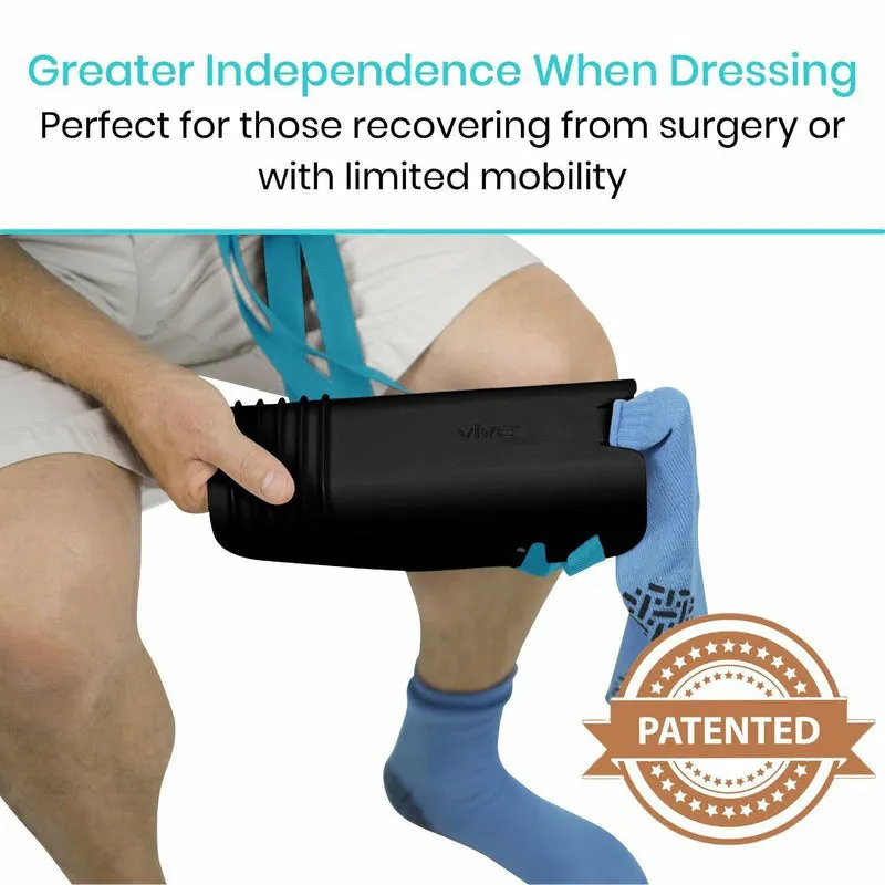 Vive Health Sock Assist and Remover - Black