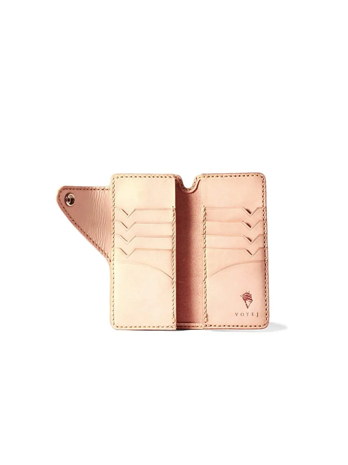 Voyej Galleon Americana Natural Long Wallet