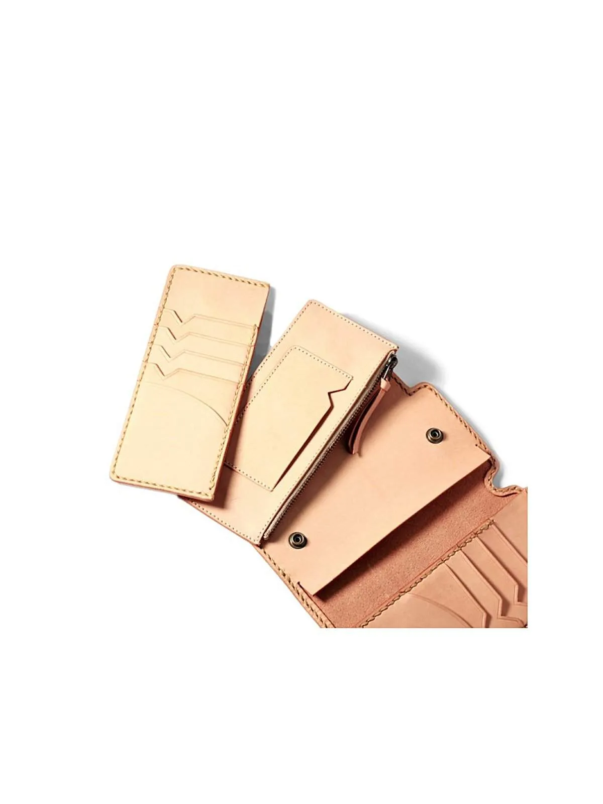 Voyej Galleon Americana Natural Long Wallet