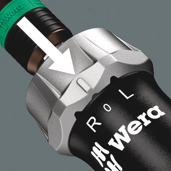 Wera 051461 816 RA Ratchet Bit-Holding Handle, 1/4"