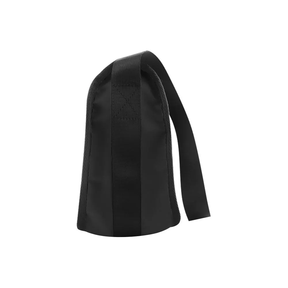 Writing on Stone Black and White Crossbody Bags