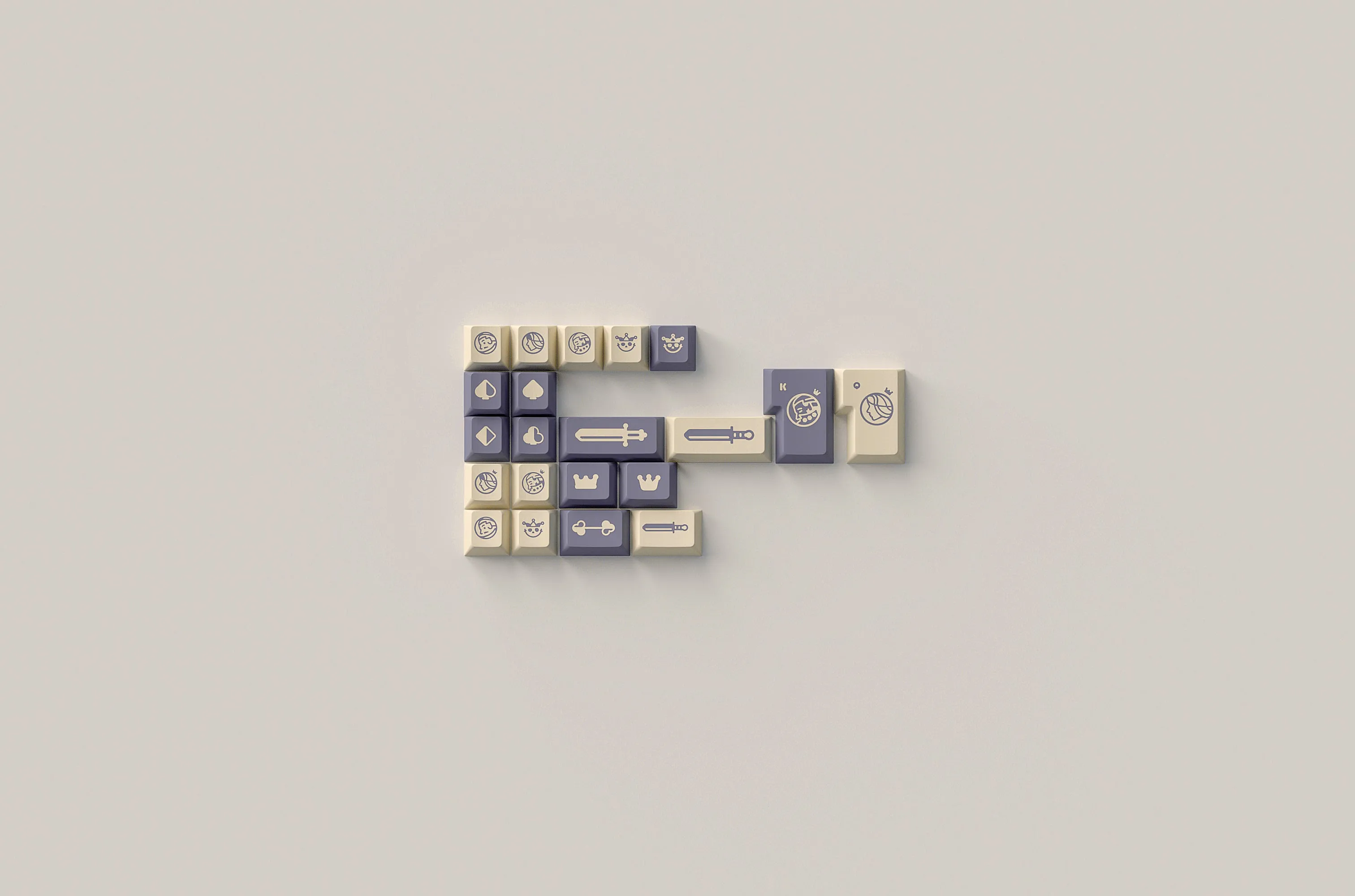 WS Poker Keycaps