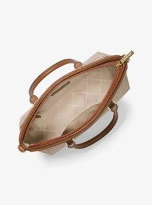Yara Large Logo Satchel