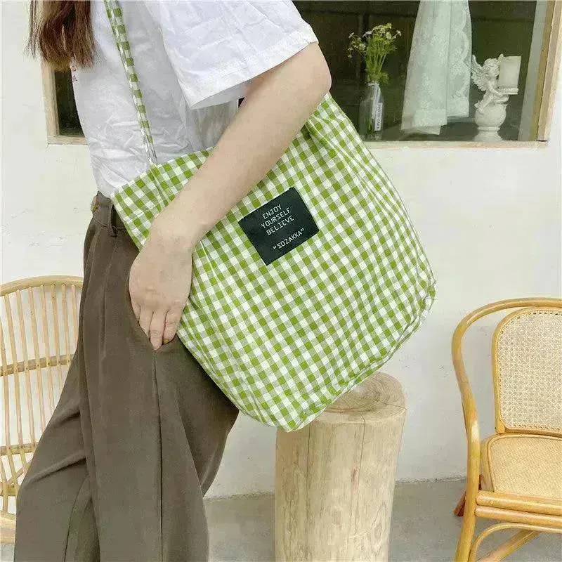 Youda Fashion Women Shoulder Bags Classic Female Shopping Bag Casual Ladies Tote Vintage Style Canvas Handbags Girls Handbag