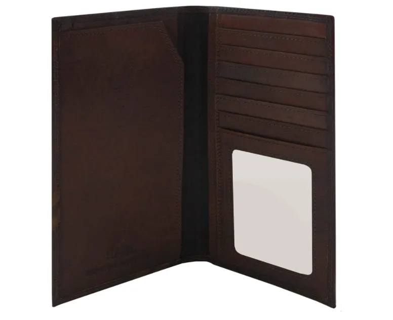 Zep-Pro IWD4BRW-MSU Mississippi State University Bulldogs Brown Debossed Tall Wallet